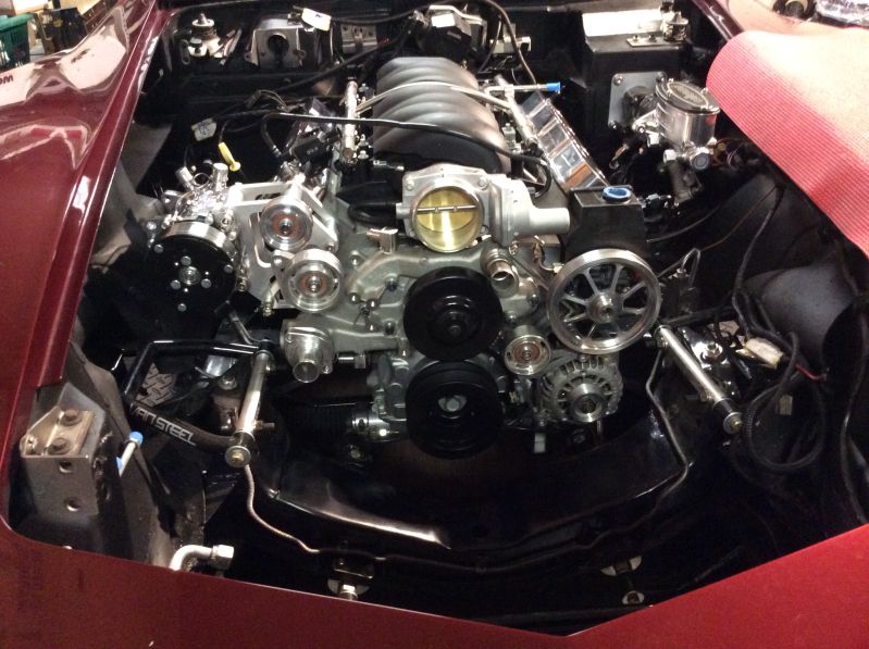 Двигатель ls corvette